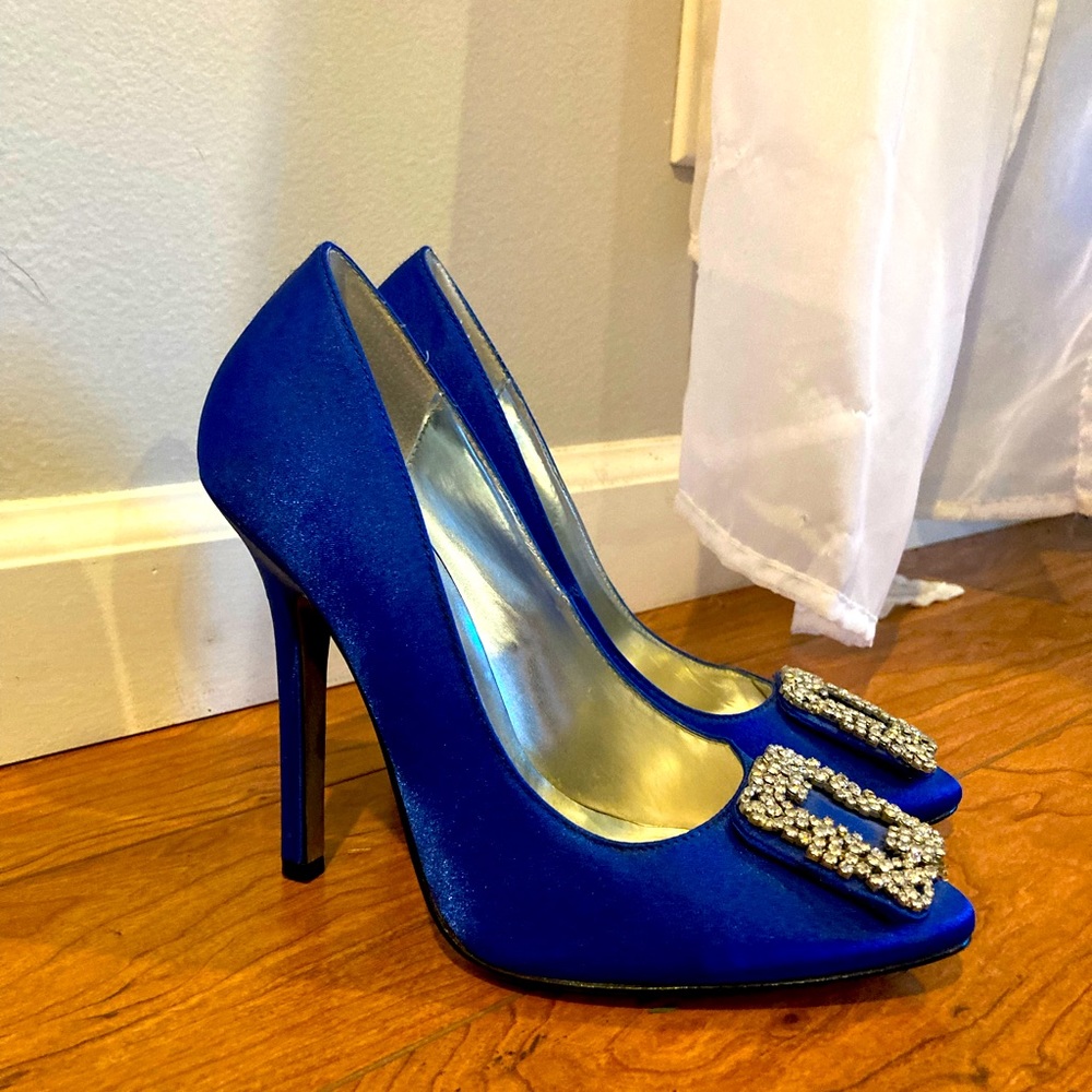 Royal Blue Stiletto Heels